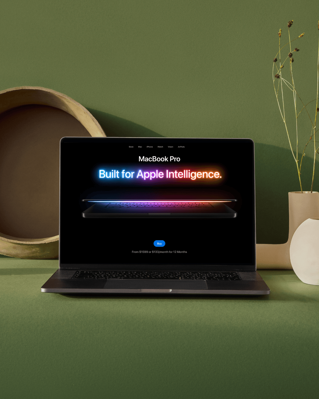 MacBook Parallax Studio